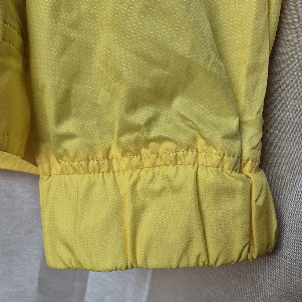 DKNY Men's Vibrant Yellow Windbreaker- XXL - Picture 6 of 15